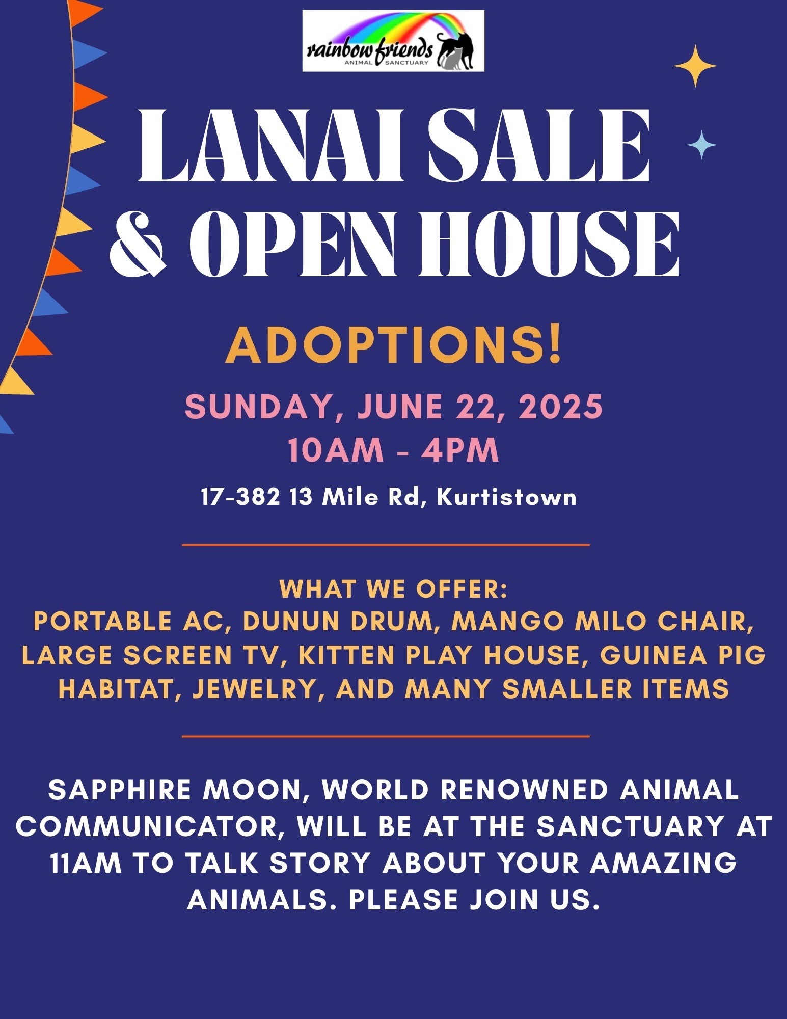 RFAS Lanai Sale Flyer